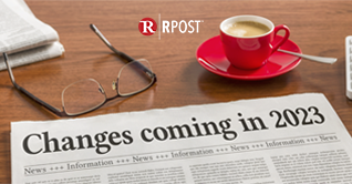 What were the biggest news stories at RPost in the past year?
