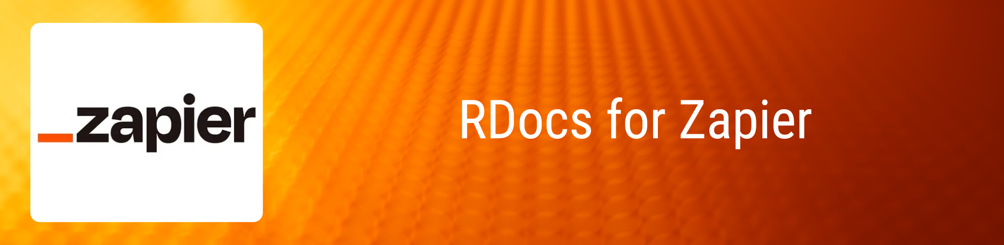 RDocs for Zapier