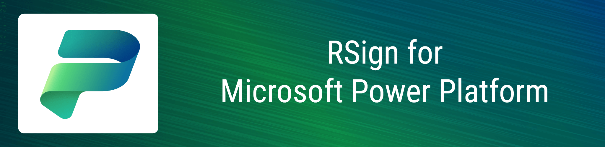 RSign for Microsoft Power Platform