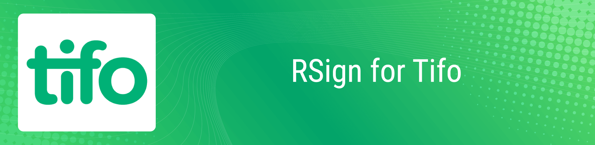 RSign for Tifo