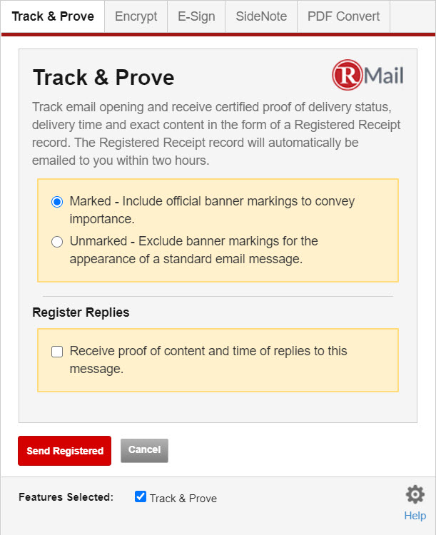 RMail for Gmail | Secure Gmail Chrome Extension