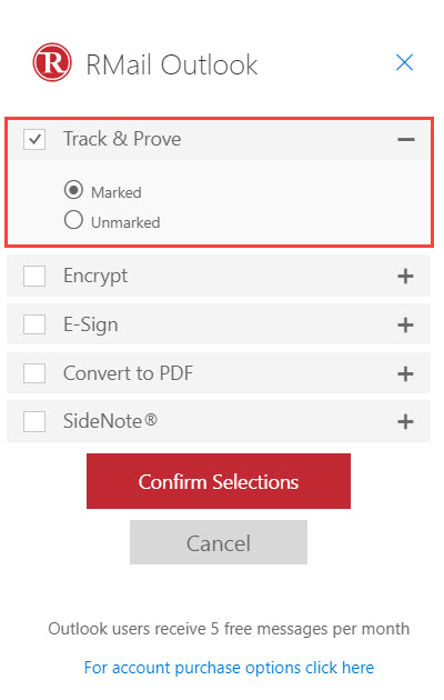Email Encryption, Registered Email, E-Sign and More | RMail for Outlook ...
