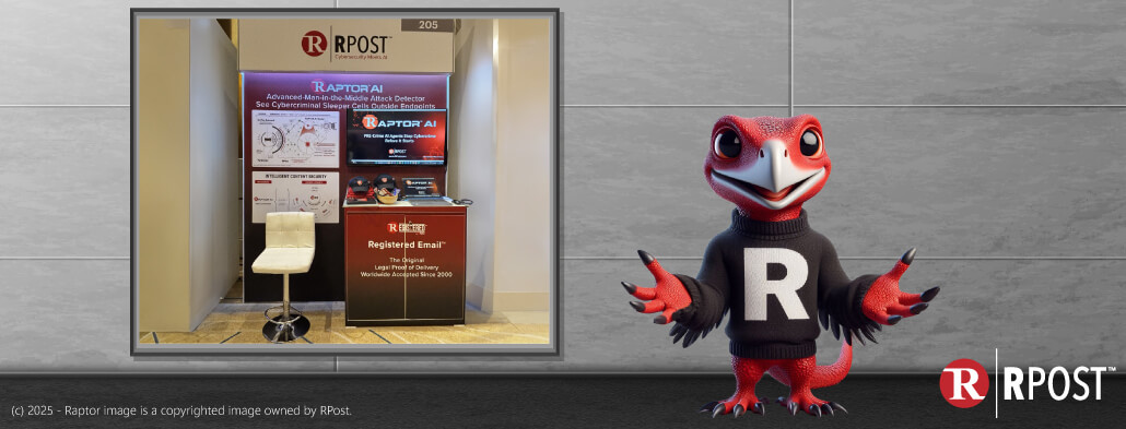 RPost Stole the Spotlight at Gartner: CISOs Found New Playbook with RAPTOR AI and Double DLP