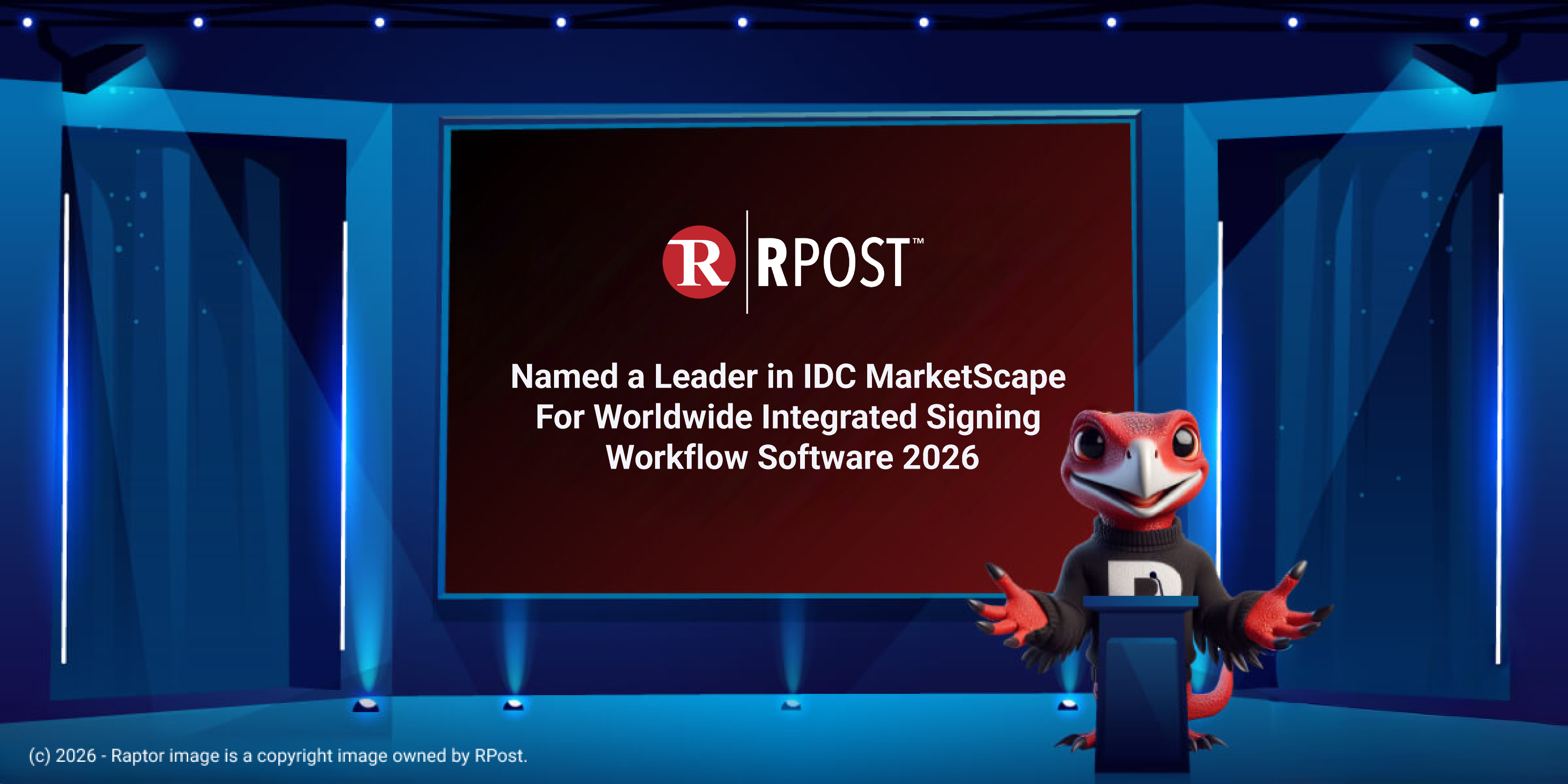 RPost Named IDC MarketScape Leader in Integrated Signing Workflows 2026