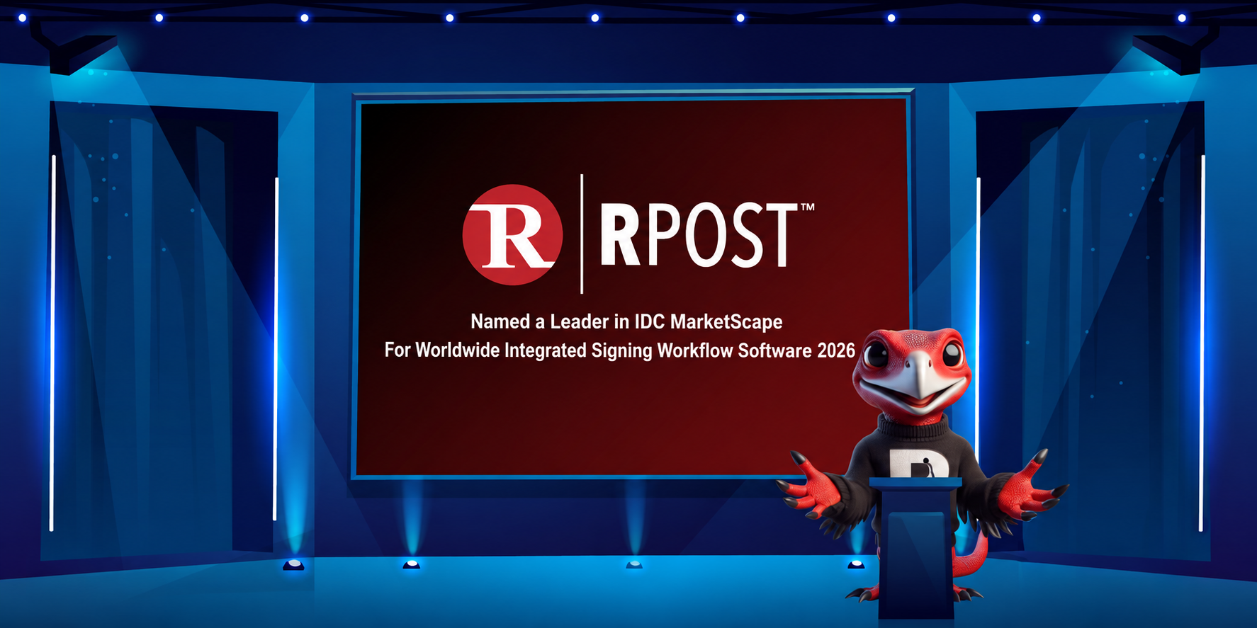 RPost Named IDC MarketScape Leader in Integrated Signing Workflows 2026