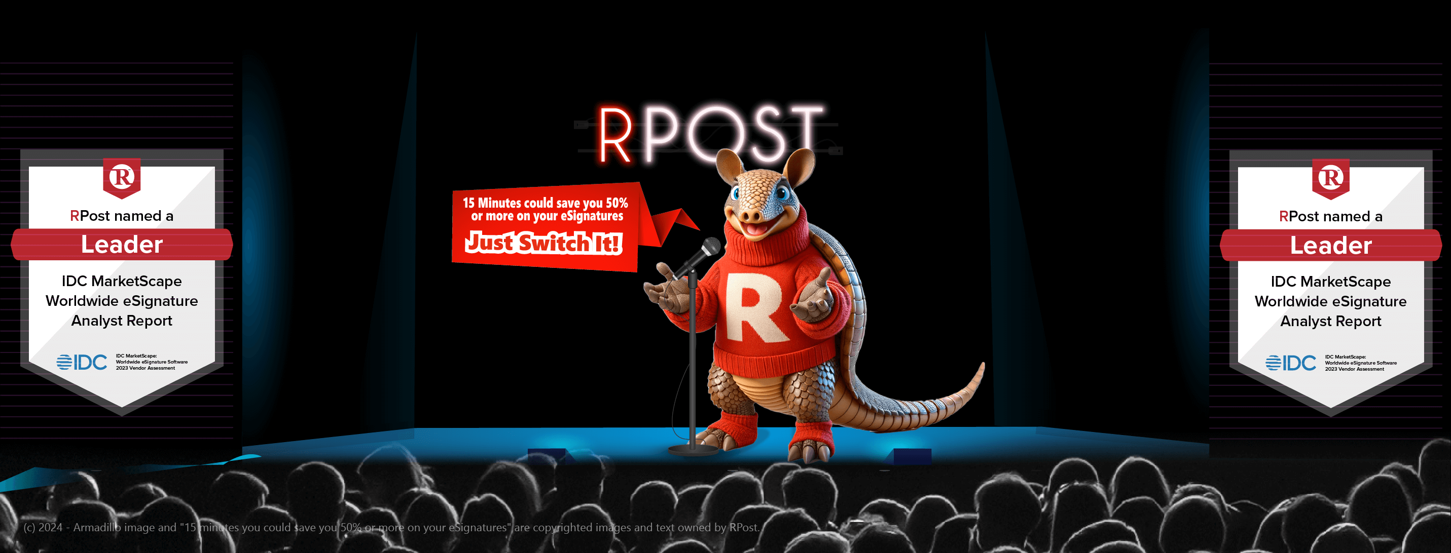 Press Conference – Armand the Armadillo Joins the RPost Team as Product Evangelist