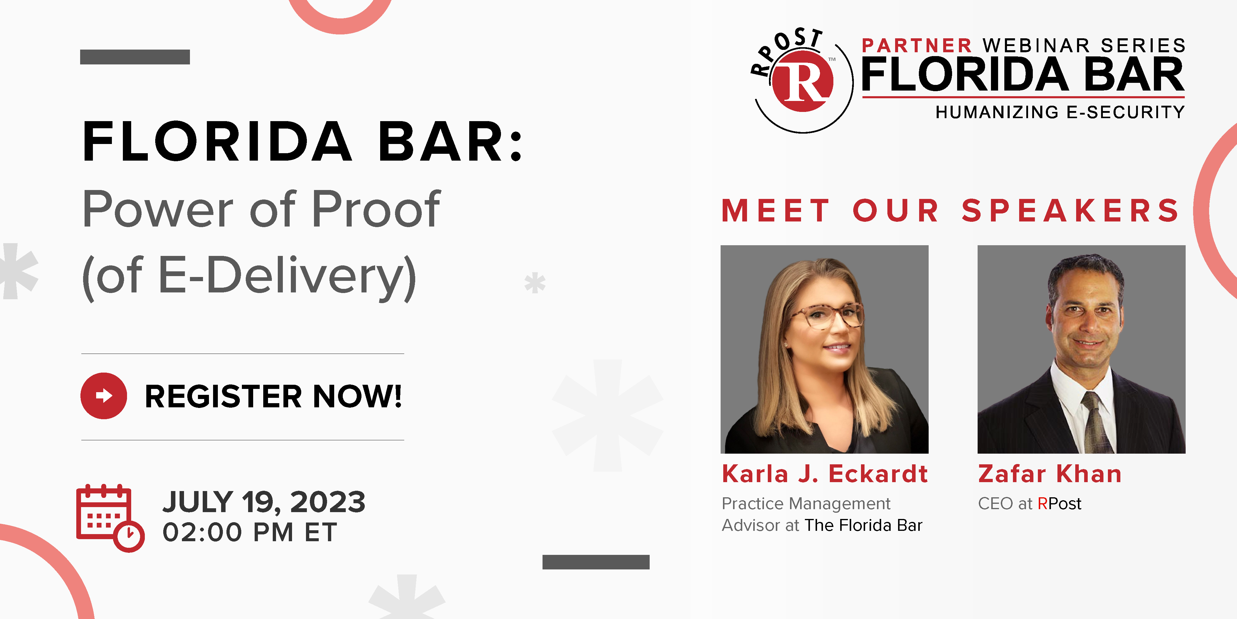 Florida Bar Power of Proof (of EDelivery) RMail by RPost