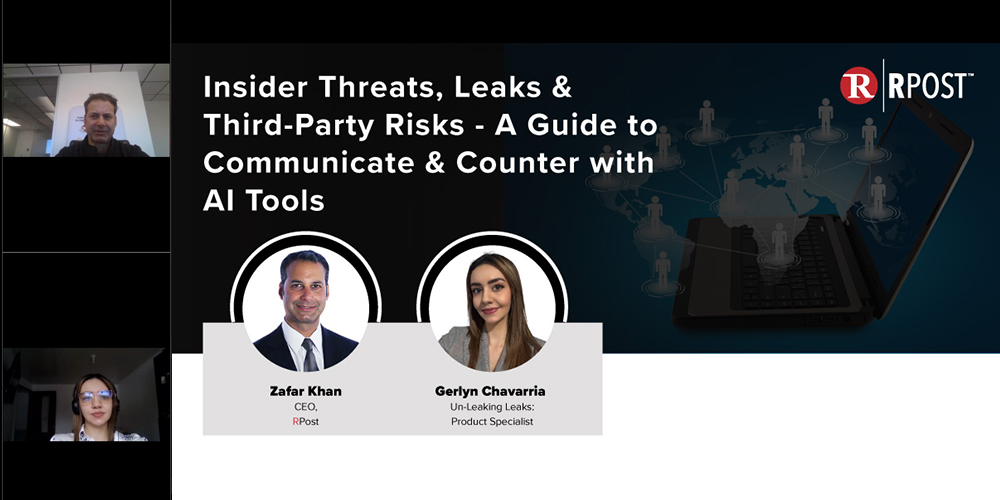 Insider Threats, Leaks & Third-Party Risks