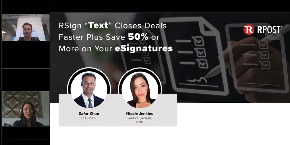 RSign “Text” Closes Deals Faster