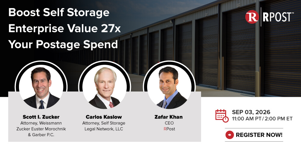 Boost Self Storage Enterprise Value 27x Your Postage Spend