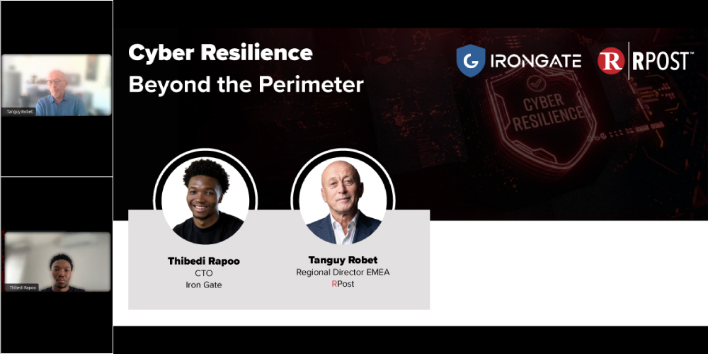 Cyber Resilience Beyond the Perimeter