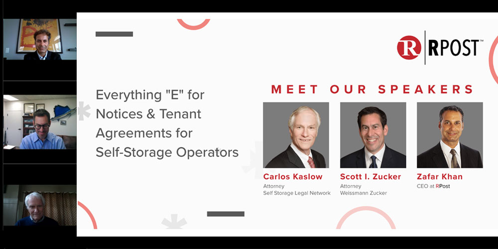 Everything “E” for Notices & Tenant Agreements for Self-Storage Operators