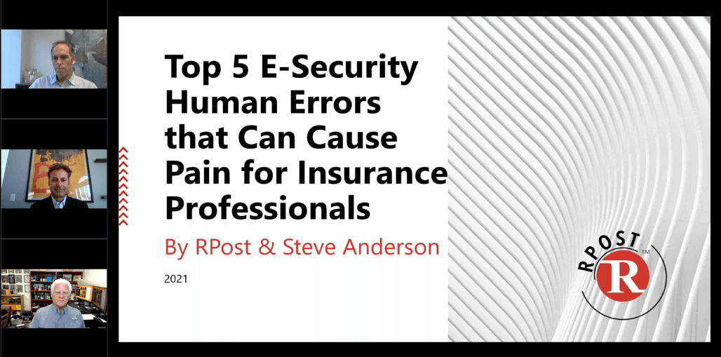 Steve Anderson: Humanizing E-Security in Insurance