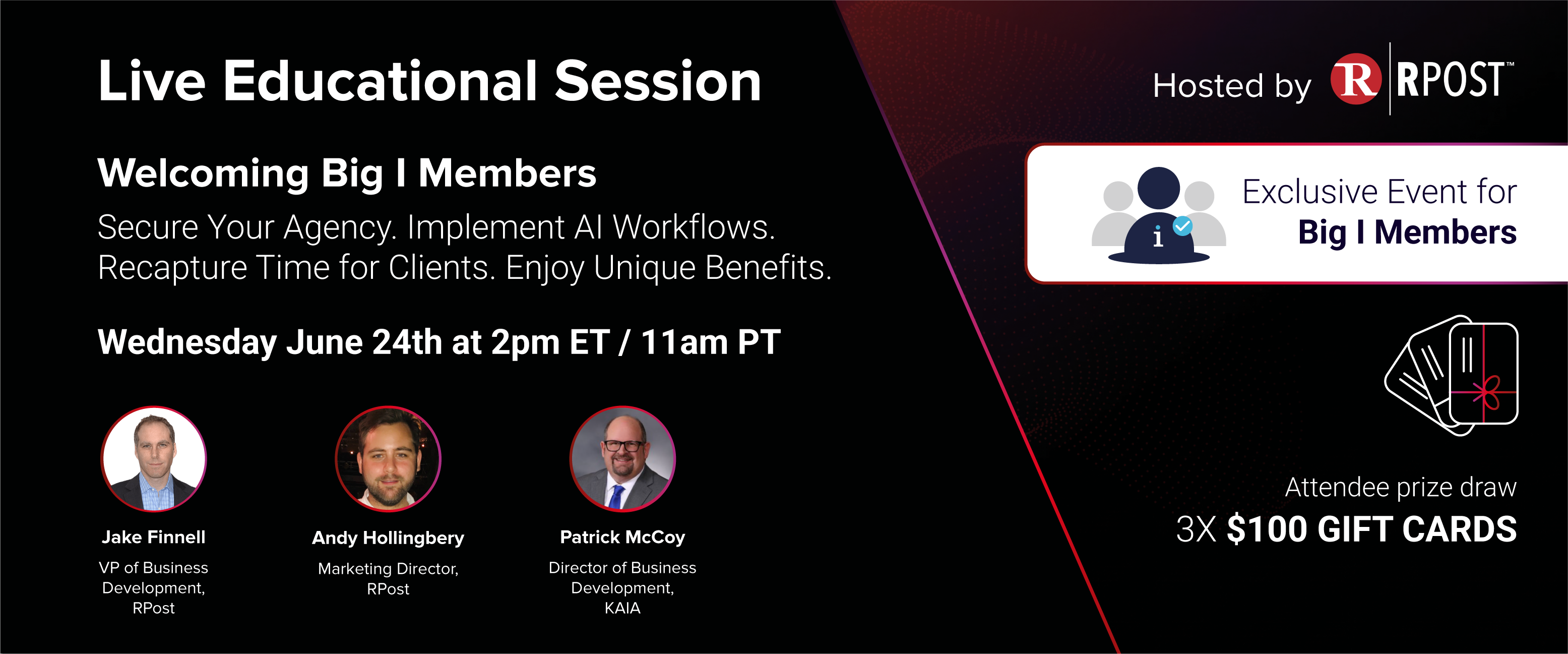 Welcoming Big I Members: An Exclusive Session on Safer Agency Growth